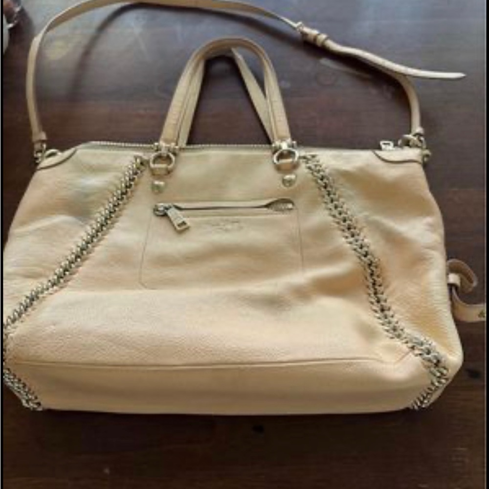 Coach Whiplash Prairie Satchel Apricot F34339  Used.  Originally $595.  Now $100